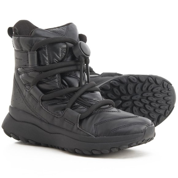 NWT Merrell Cloud Puff Lace Polar Snow Boots Waterproof Insulated For Women461sn - Picture 1 of 6